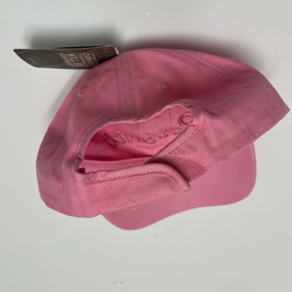 NWT ⚜️💖⚜️ CARHARTT Girl's One Size Pink Adjustable Baseball Cap Cotton Youth - Picture 6 of 12